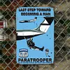 Paratrooper 82nd Airborne - Vintage Metal Signs - 20*30cm/30*40cm