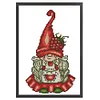 Strawberry Gnome -  11CT Partial Beaded Cross Stitch Kit(25x35cm)