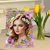 Special Shape Phalaenopsis Table Top Diamond Painting Frame Kits for Beginners