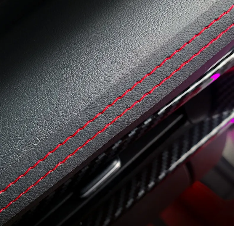Car-specific leather interior trim strips door center console gaps dashboard trim strips  modification supplies