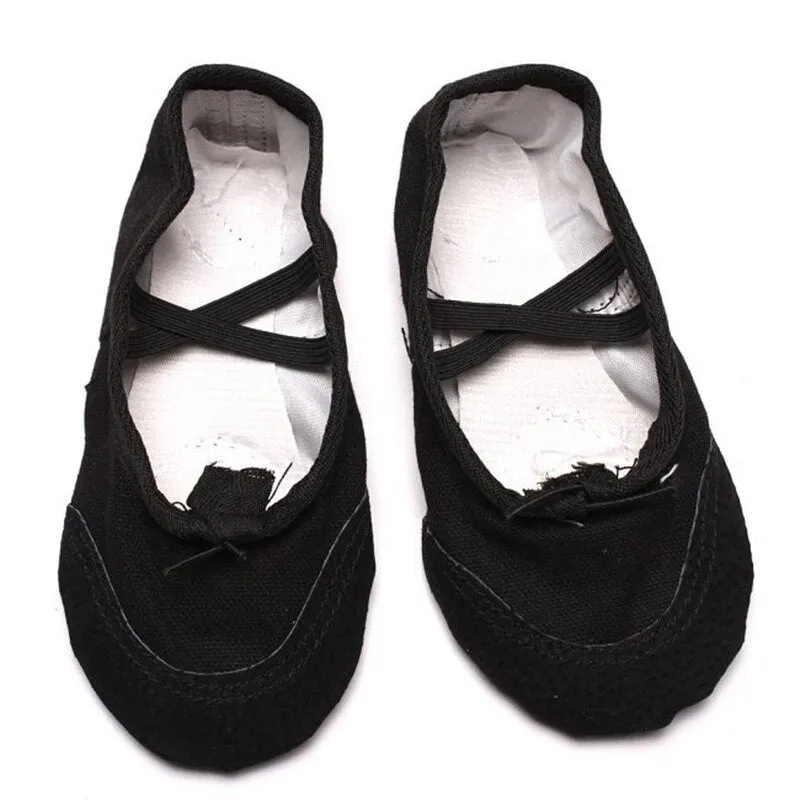 Kids Dance Shoes Adult Professional Canvas Soft Sole Ballet Shoes Girls Children Ballet Slippers