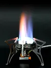 Camping Gas Stove Windproof Gas Burner Folding Furnace For Cooking Hiking Picnic