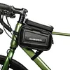 3L Bicycle Front Frame Bag Support Touch Screen Bike Top Tube Bag for 7in Phones