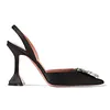 Women's 95mm High Heels Crystal Rhinestone Slingback Pumps Shoes For Wedding Party 