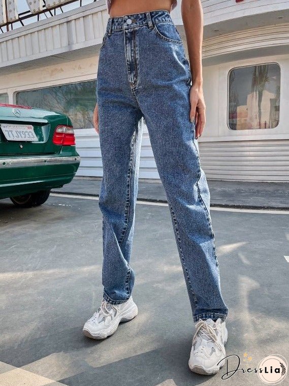 Wide Leg Pants Denim