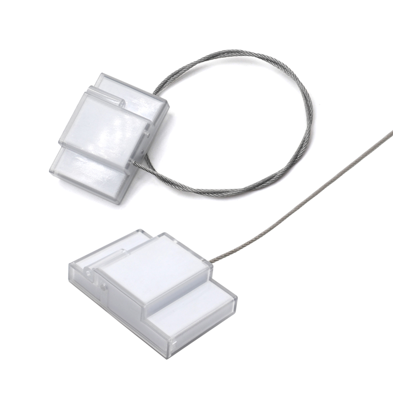 High security custom galvanized steel tamper proof disposable UHF RFID cable seal lock