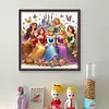 Princesses - 11CT Stamped Cross Stitch - 50*50cm - Disney