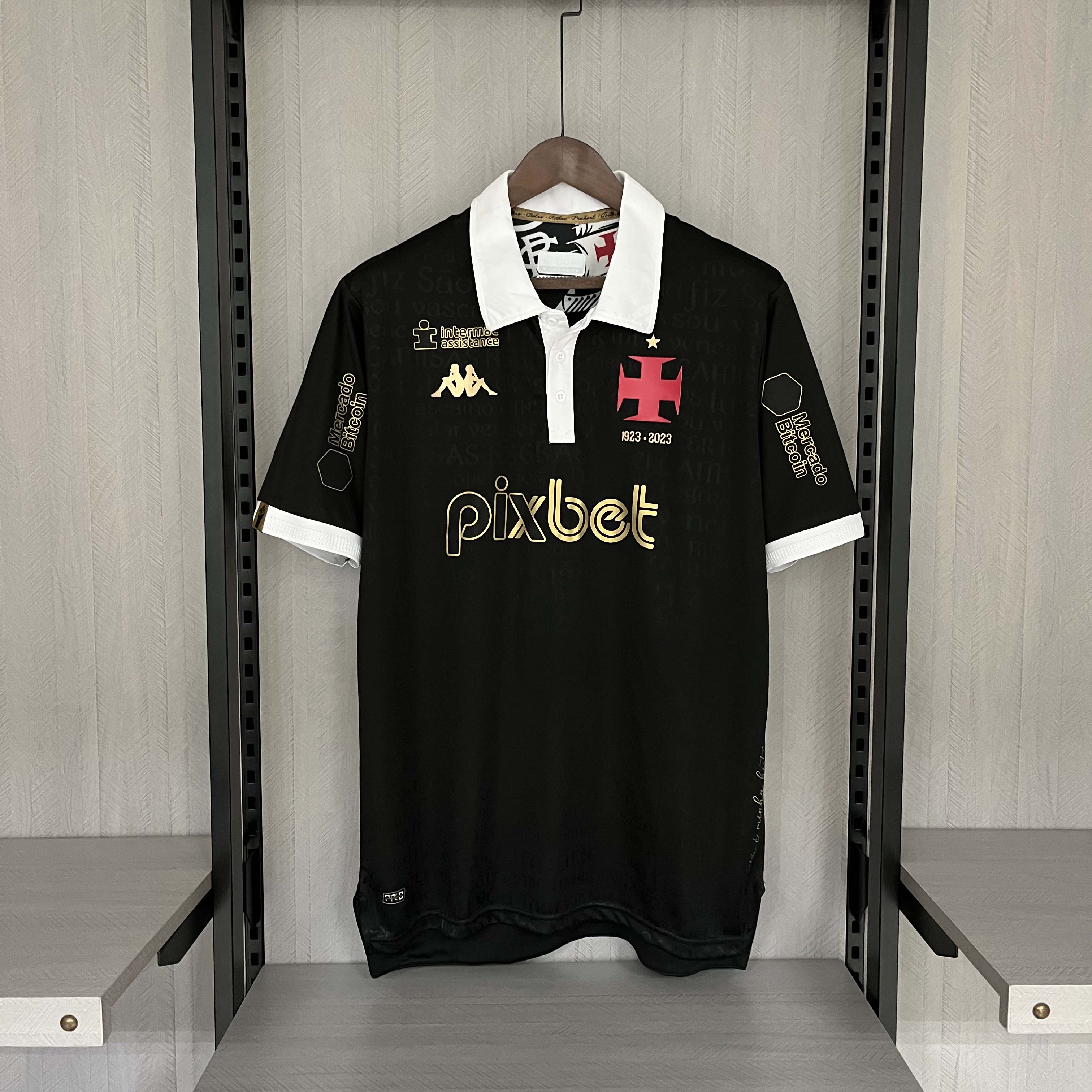 2023-2024 all sponsor Vasco da Gama 2 awayFootball Shirt 1:1 Thai Quality