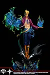1/6 Scale Standing Series 001 Portgas D. Ace & 002 Marco - ONE PIECE Resin Statue - Diamond Studios [In Stock]