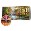 Mountain - Round Drill Diamond Painting - 80*40CM - Large Size
