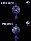 Son Gohan & Piccolo inside the Super Buu - Dragon Ball Statue - C-Studios