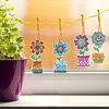 10pcs DIY Crystal Diamond Pendant Kits
