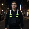 Reflective Vest Backpack Multi-Pocket Vest Bag Large Capacity Stylish Chest Bag