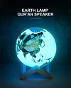 3D Hand-painted Earth Lamp Quran Speaker Bluetooth Eid Mubarak hajj Gifts