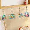 6 PCS Hummingbird Double Sided - 5D DIY Keychain