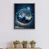 Moon Red Panda-Paint by Numbers Acrylic Painting 40*50CM