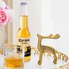 Light luxury brass creative shape deer beer bottle opener