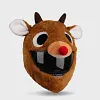 Motorcycle Helmet Cover Protective Soft Plush Full Helmet Cover Furry Fun Cartoon Animal Head Cover Motorcycle Riding Equipment Personalized Protection