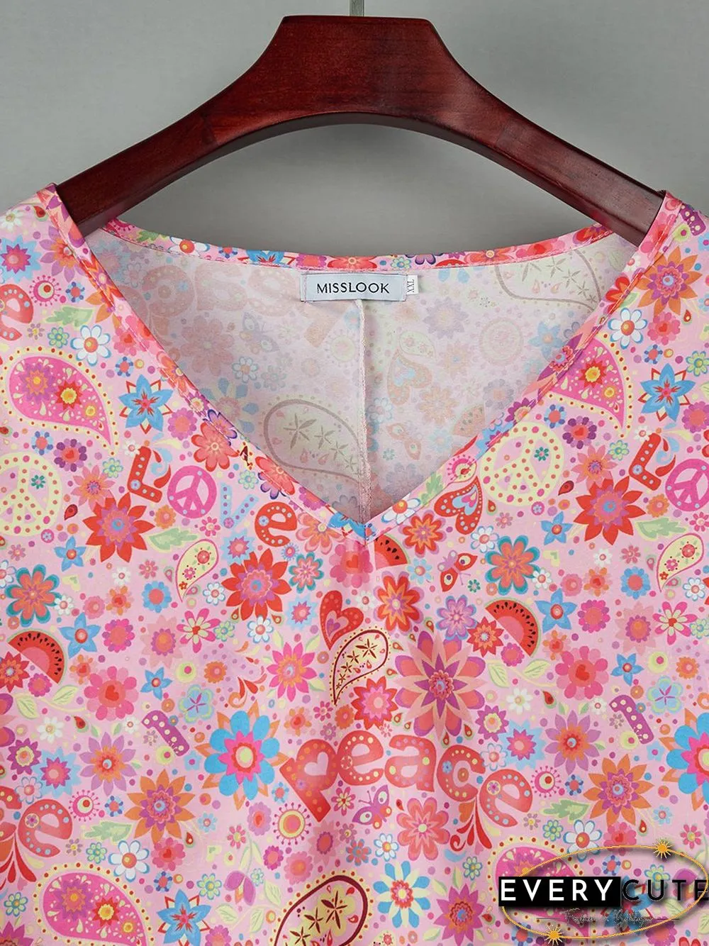 Women's Cotton Floral Print Top