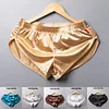 Men's Sexy Ice Silk Comfortable Breathable Satin Boxer Shorts