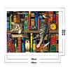 (Big Size)Cat - 11CT Stamped Cross Stitch - 60*50cm