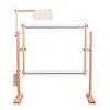 Adjustable Wooden Sewing Cross Stitch Frame Tabletop Embroidery Floor Stand