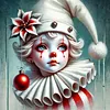 Diamond Painting-5D Full Round Drill Clown(40*40 CM)