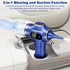 4500Pa Portable Car Vacuum LCD Handheld Vacuums Cleaner Home Cleaning Machine