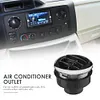 75mm A/C Air Vent Universal Air Conditioning Outlet with Chrome for RV Bus