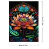 Lotus-Paint by Numbers Acrylic Painting 40*55CM