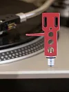 Turntable Headshell with 4 Lead Wires Cartridge Headshell Stylus Holder for LP Vinyl Record Player Turntable Phonograph