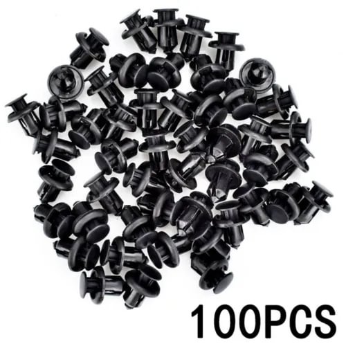 Dronehint Parts Bumper Clips 10mm Hood Fender Push Rivets Retainer Fasteners A+ For Honda (For: Acura) Parts