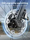160/180mm Bicycle Rotor Disc 6 Holes Road Bicycle Center Lock Disc for Road Bike