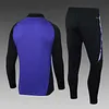 2024 Germany Half-Pull Training Suit Purple Jersey Set love fball