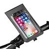 Waterproof Bicycle Handlebar Holder Bag 360 Rotation for 4.7-6.5 Inch Smartphone