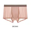 Men's Transparent Ice Silk Underwear