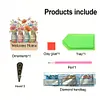 Wooden Vase Diamond Art Hanging Hook Rail Diamond Painting Art Craft Wall Hooks