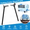 Folding Cooler Stand Frame Detachable Cooler Luggage Rack BBQ Picnic Accessories