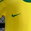 1998 Retro KIDS Brazil Home Football Shirt 1:1 Thai Quality