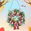 DIY Christmas Wreath Art Acylic Crystal Rhinestone Hanging Craft Kits