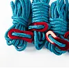 4x 4mm Tent Wind Rope Cord Camping Reflective Lanyard with Buckle (Blue)