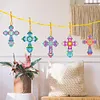 10pcs DIY Crystal Diamond Pendant Kits
