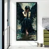 (Big Size)Fallen Angel - 11CT Stamped Cross Stitch - 40*70cm - Halloween