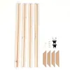 DIY Solid Wood Canvas Painting Frame Kit Wooden Photo Poster Inner Frames DIY Diamond Art Accessories