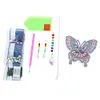 DIY Crystal Prism Teardrop Pendant Hanging Double sided Diamond Painting Suncatcher Kit