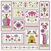 (Counted/Stamped) Bees In The Garden-14CT Cross Stitch 33*33cm/12.99*12.99in