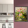 （Big Size)Vase Flowers-Paint by Numbers Acrylic Painting 50*60CM