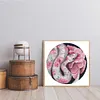 Partial Embroidery DIY Snake Flower Pattern Stamped 11CT Cross Stitch Kits