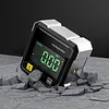 4-Sided Magnetic Inclinometer LED Screen Slope Measuring Meter Hanging Level Box