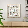 Sewing-14CT Counted Cross Stitch Kit(28*28cm)